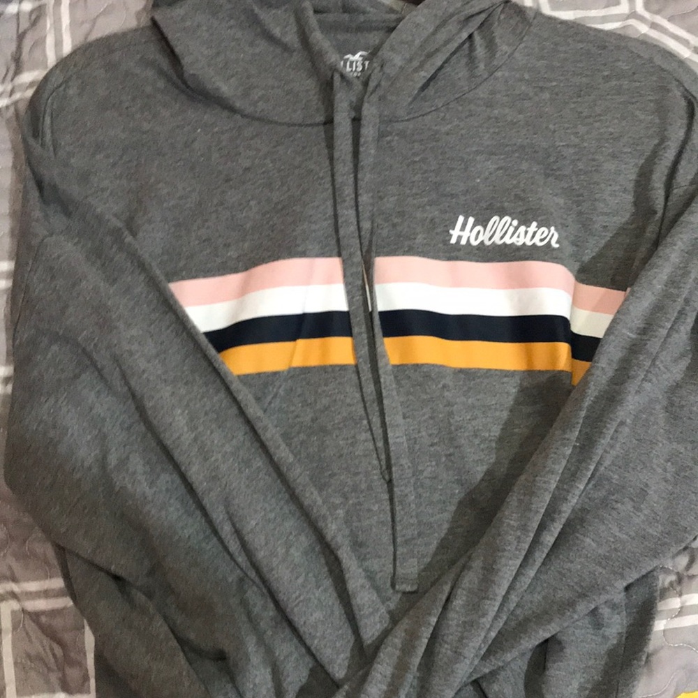 hollister striped long sleeve